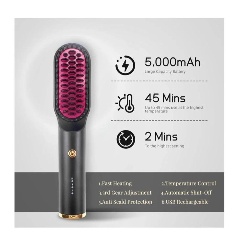 Brand New Straight‎ Hair Comb Vanso Sealed Package